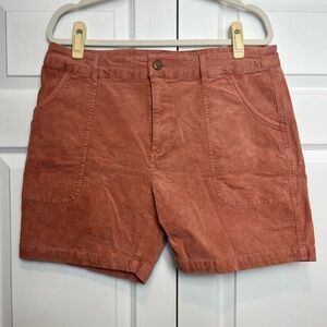 Marine Layer Women’s Westlake Corduroy Shorts in Baked Clay